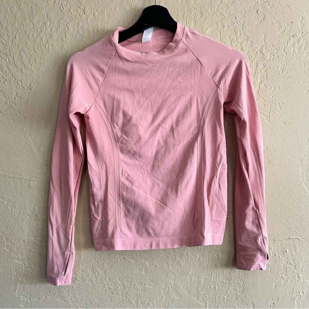 Women’s Long-Sleeve Active Top - Pink